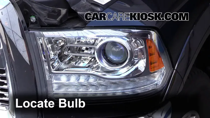 2015 Ram 2500 Laramie 6.7L 6 Cyl. Turbo Diesel Crew Cab Pickup (4 Door) Lights Highbeam (replace bulb)